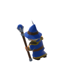 Wizard 공격 프레임, se 방향