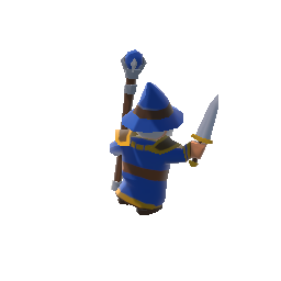 Wizard 공격 프레임, sw 방향